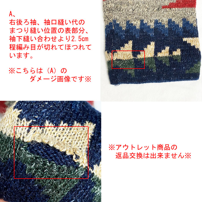 Lauren レディース Denim Supply By アウトレット ラルフローレン Ralph ネイティブ柄 ネイティブ柄 カーディガン Navie アウトレット ラルフローレン デニム サプライ ラルフローレン ネイティブ柄 カーディガン 難あり デニム サプライ レディース
