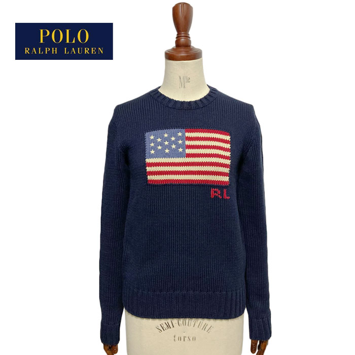 楽天市場】ポロ ラルフローレン ボーイズ 星条旗 フラッグ コットン クルーネック セーターPOLO Ralph Lauren boys Cotton  Crew Sweater : NAVIE