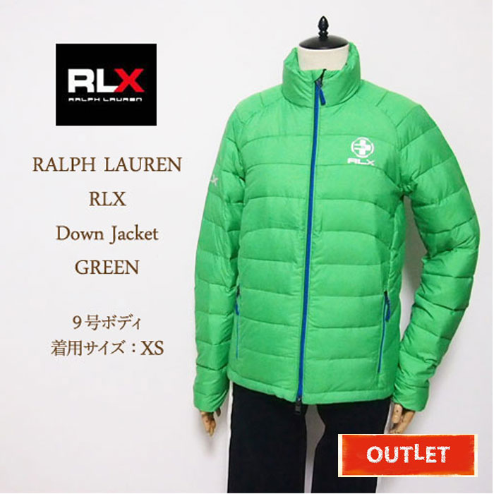 【難あり アウトレット】ラルフローレン アールエルエックス レディース 防水 ダウン ジャケット/グリーン|NAVIE