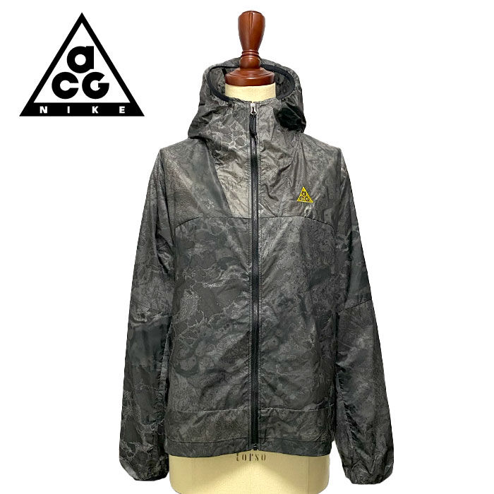 ナイキ ACG レディース ライトウェイト ナイロン ジャケットNIKE ACG Cinder Cone Allover Print Parka｜NAVIE