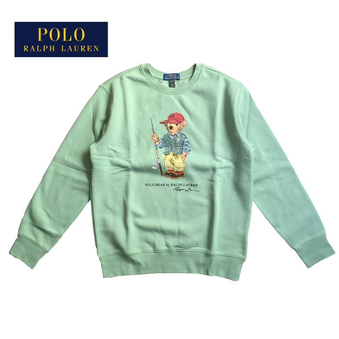 ラルフローレン キッズ ボーイズ アングラースタイル ポロベアー 流汗 トップスPOLO Ralph Lauren Kid\u0027s Angler Polobear Sweat Shirts