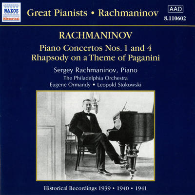 楽天市場 ラフマニノフ ピアノ協奏曲第1番 第4番 パガニーニの主題による狂詩曲 ラフマニノフ自作自演 1939 1941 ナクソス ミュージックストア