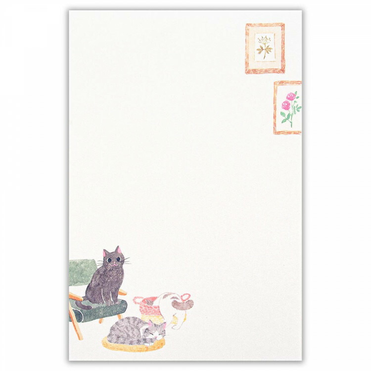 エヌビー社 ねころび 16枚 おしゃれ お礼状 かわいい ねこ シンプル ネコ メッセージ ラブレター レター 丁寧な暮らし 上品 便箋 友達 可愛い 和紙 和風 大人 封筒セット 御洒落 手紙 猫 結婚式 罫線なし4枚 記念日 通年 新作 大人気 丁寧な暮らし