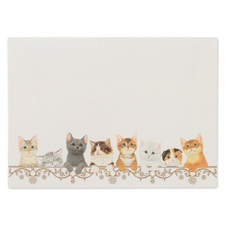 注目ブランド エヌビー社 Pk 封筒 キトゥンズ おしゃれ かわいい 4枚入 子猫 横書き 郵便番号枠なし アメリカンショートヘア ロシアンブルー マンチカン スコティッシュフォールド ミックス 雉トラ ノルウェージャン Batesmartin Com