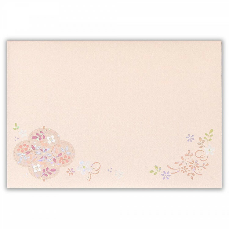 日本産 エヌビー社 Br 封筒 ベリーニ ピンク 4枚入 洋形2号 おしゃれ ホログラム箔 洋2 ように 上品 大人 横書き 定型サイズ 郵便番号枠なし かわいい Www Yourrequestentertainment Com