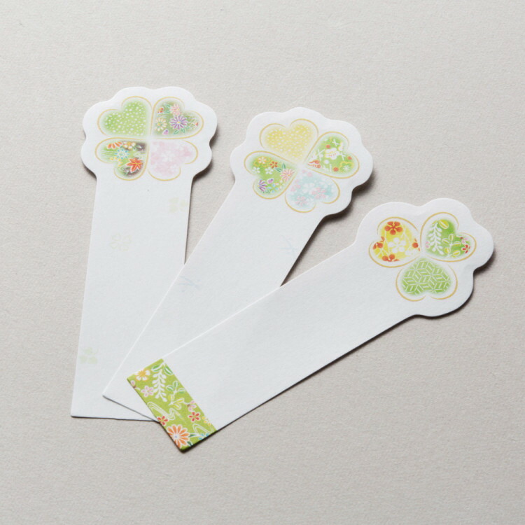 大割引 エヌビー社 Uz ふせん 四葉 付箋 白 3柄90枚入 おしゃれ かわいい ダイカット カワイイ 可愛い 友禅模様 ブックマーカー 日本 ジャパン お土産 ラッキーモチーフ 四つ葉 クローバー Www Yourrequestentertainment Com