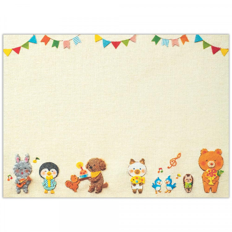 気質アップ エヌビー社 カード ｃｒｅａｌｄ 誕生日 ケーキ 誕生日カード かわいい バースデーカード マルメロ 刺繍 エンボス 文具女子 グリーティングカード Happy Birthday 大人 可愛い プレゼントに 手紙 おしゃれ お祝 Officedev Polarisoffice Com