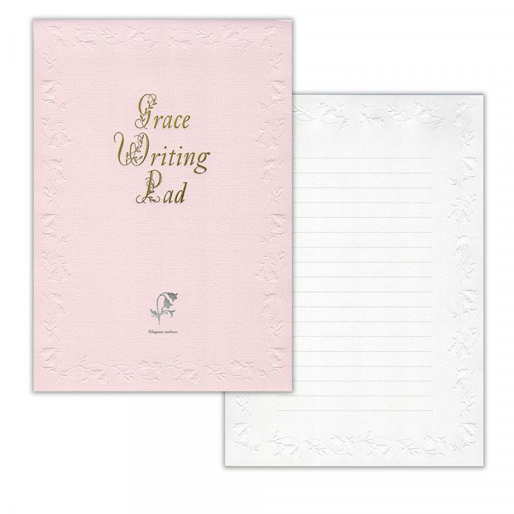大割引 エヌビー社 最高級 便箋 グレース 30枚入 B5相当 横罫 エンボス加工 金箔浮き出し加工 美しい 豪華 モデラトーンga 通年 上品 おしゃれ シンプル 横書き 罫線 エレガント Www Yourrequestentertainment Com