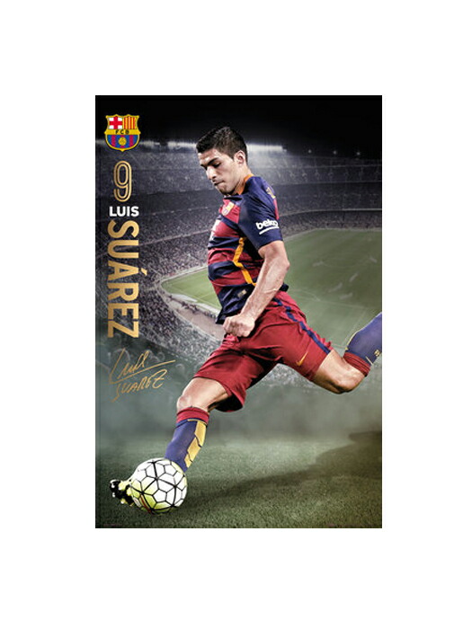 楽天市場】バルセロナ ポスター リーガエスパニョーラ バルサ