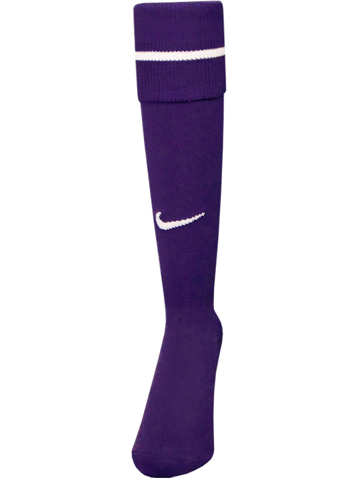 purple nike football socks