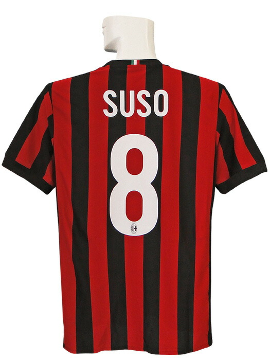 楽天市場】09/10 ACミラン オフィシャル ホーム（赤黒