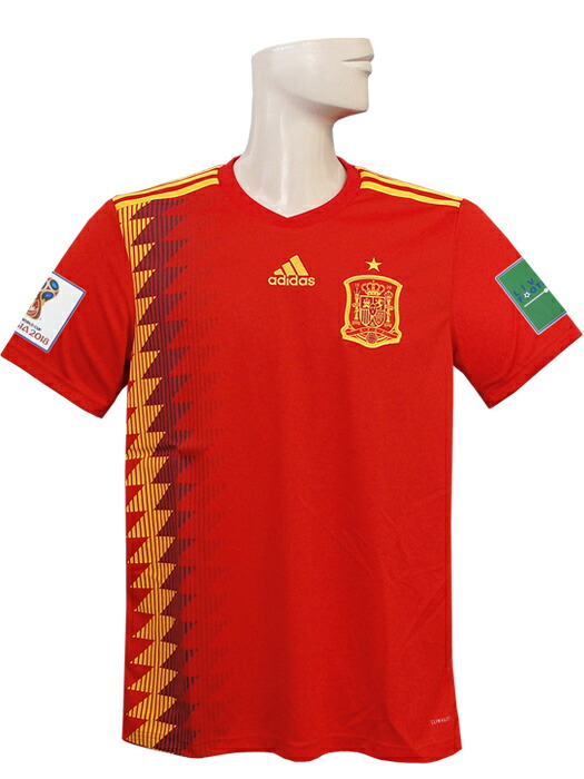 (アディダス) adidas/18/19スペイン代表/ホーム/半袖/トーレス/2018ワールドカップバッジ+LIVING FOOTBALLバッジ付/DTY42-CX5355 27346.jpg