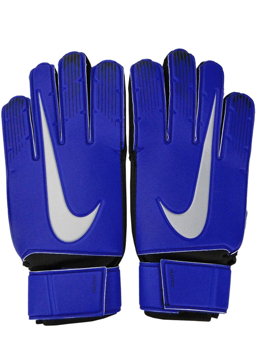 black and blue football gloves