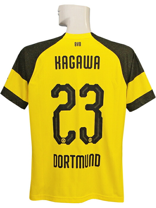 プーマ　ドルトムント　17/18シーズン　ユニフォーム　香川真司　Lサイズ PUMA ドルトムント 17/18 ユニフォーム ホーム 長袖 レプリカ #.23香川
