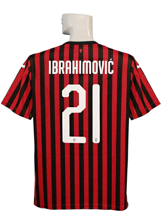 20-21 ACミラン ホーム 21番 イブラヒモビッチ 半袖 ユニフォーム Amazon.co.jp: イブラヒモビッチ ユニフォーム Ibrahimovic
