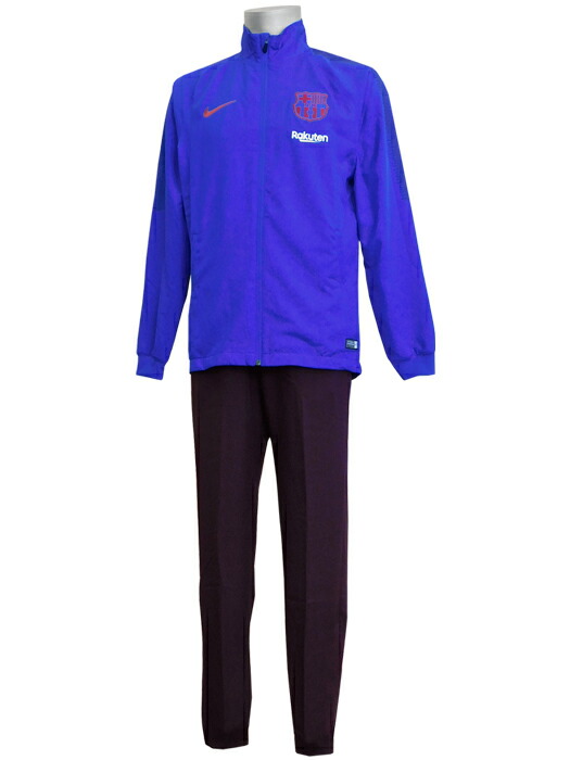 (ナイキ)NIKE/19/20/バルセロナ/DRI-FIT STRIKE ウーブンスーツ/青みXバーガンディ/AT3092-401