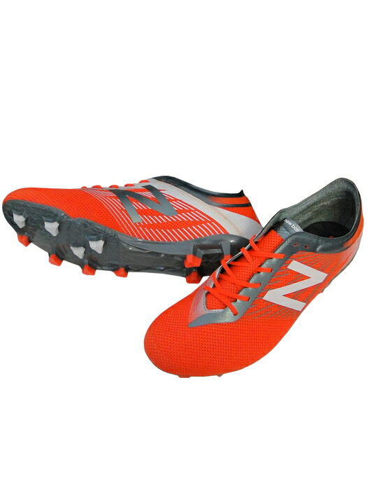 (ニュー平衡にする) new balance/フューロン 労働者階級 HG/オレンジ色X薄墨色/MSFURHOT/ビッグ大いさ シューズ・スパイク-サッカー・フットサル