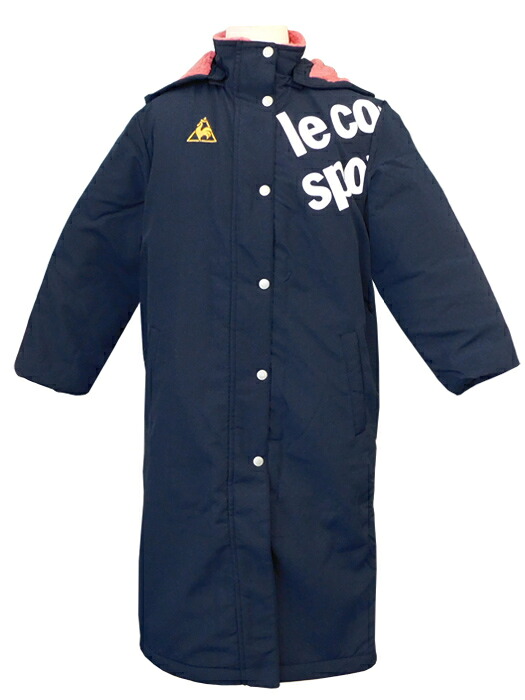 (ルコックスポルティフ) le coq sportif/ 裏ボアベンチコート/米国海軍/お坊っちゃん用/QMJQJK20-NVY