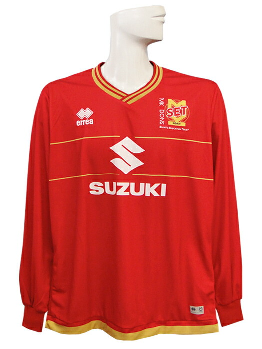 ***限定入荷***(エレア) ERREA 19 20ミルトン・キーンズ・ドンズFC アウェイ 長袖 SMNJ6L2034550MKD