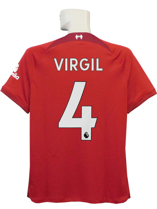 【本日発送 】リバプール ホームジャージ Virgil 4 リバプール 24-25 サード 半袖 ユニフォーム No.4 フィルジル