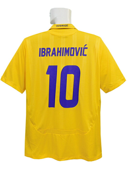 正規品UMBRO スウェーデン代表「10」イブラヒモヴィッチ 半袖Lユニフォーム