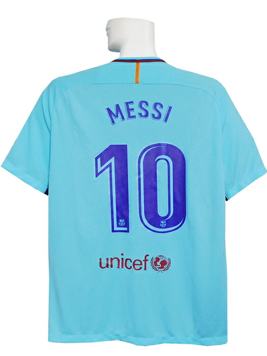 楽天市場】【日本未発売！】FCバルセロナ 17/18 アウェイ（水色） 長袖