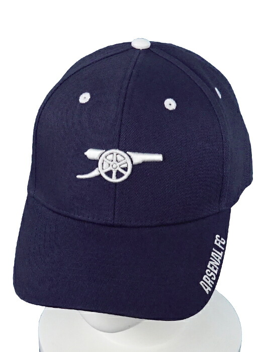 楽天市場】アーセナル オフィシャル キャップ CORE NV(ネイビー