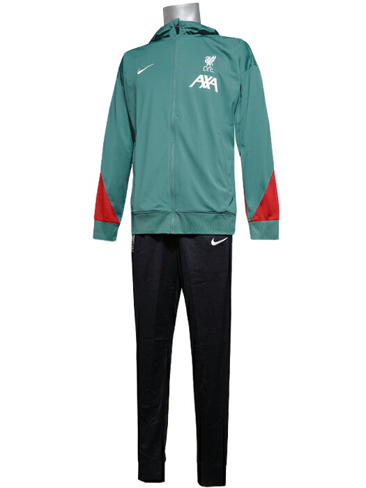 (ナイキ) NIKE/24/25リバプール/DRI-FIT フーディー トラックスーツ/バイコースタルXジムレッド/FN9456-362｜ネイバーズスポーツ