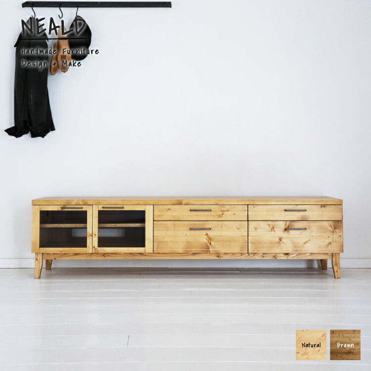 楽天市場】テレビボード 無垢 180 ロータイプ テレビ台 北欧 シンプル