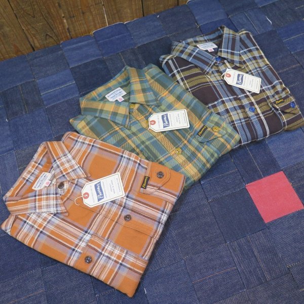 楽天市場】PHERROW'S (フェローズ ）長袖チェックウエスタンシャツ