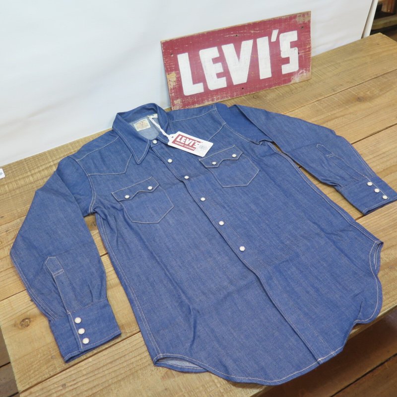 楽天市場】LEVIS(リーバイス) ショートホーン ウエスタンデニムシャツ