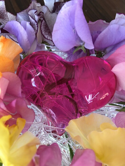 楽天市場 ディスプレイ インテリア ハート クリア 超特大 ペーパーウエイト アクリル 透明 バレンタインデー ウエディング フラワーアレンジメント 置物 ねっこねっとのお店