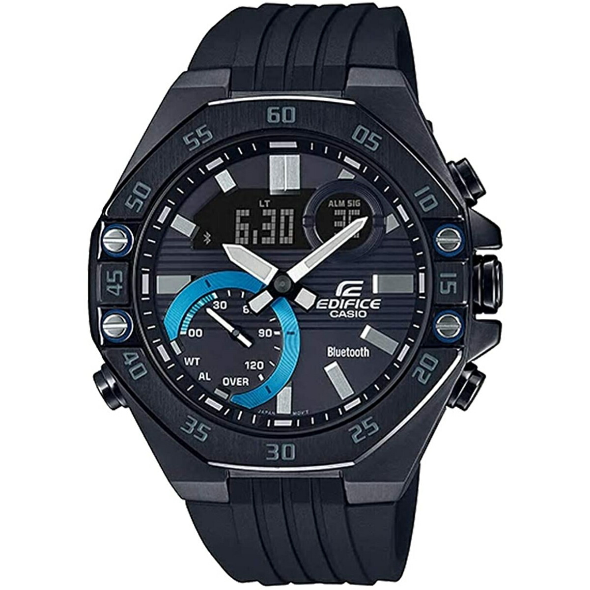 CASIO EDIFICE カシオ エディフィス スマートウォッチ Bluetooth ブルートゥース スマホリンク スマホ スマホ連動 アイフォン  iPhone Android ECB-10PB-1A レーシング クロノグラフ カレンダー 同型モデル 最大76%OFFクーポン