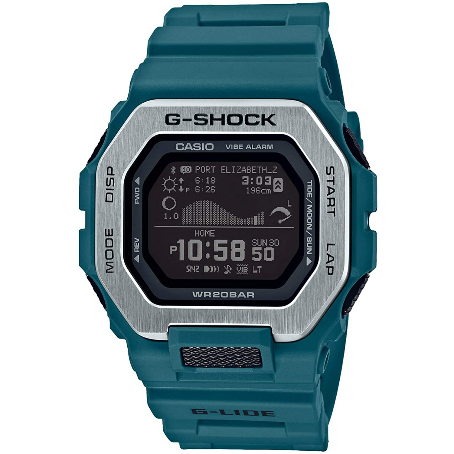 楽天市場 G Shock Gショック Gライド メンズ 腕時計 Gbx 100 2 Casio カシオ 時計 Bluetooth タイドグラフ ブラック グリーン Il Buono 楽天市場店