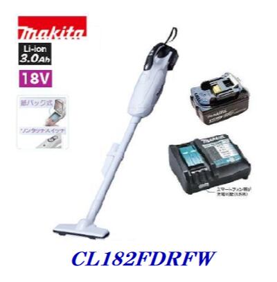 楽天市場】□マキタ クリーナー ☆CL182FD(白)本体＋充電器