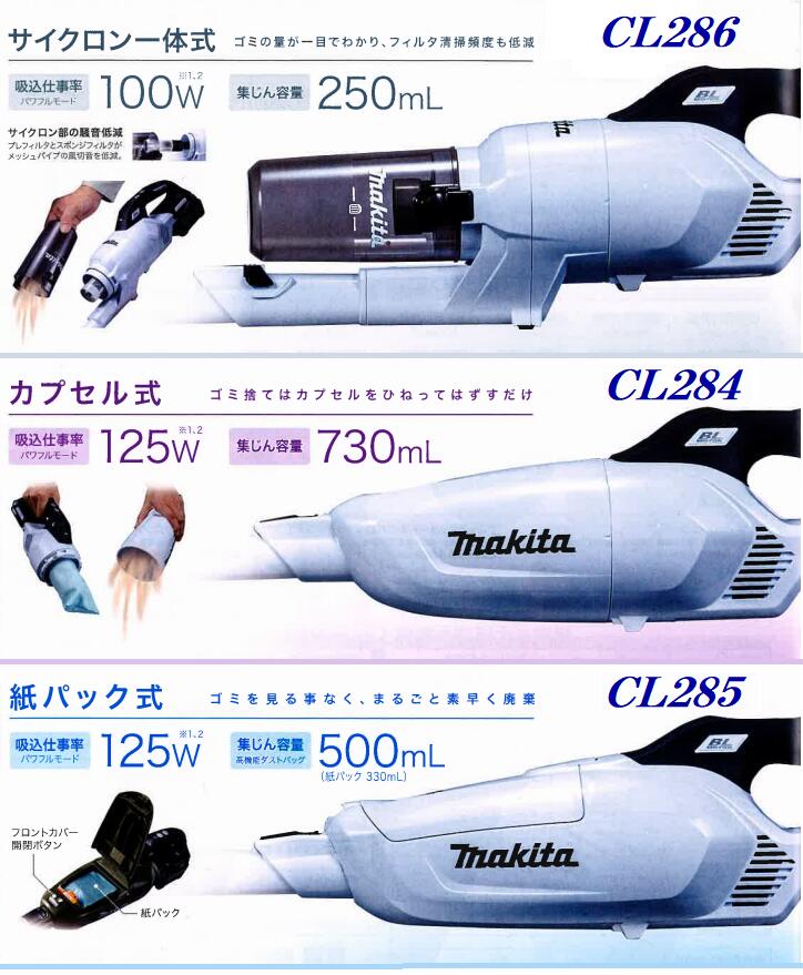 マキタ 新型 サイクロン CL286 オリーブ 生活家電 掃除機 生活家電