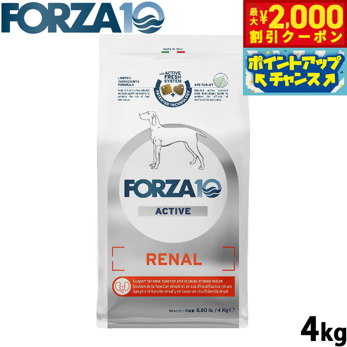 楽天市場】フォルツァディエチ FORZA10 Renal Active リナール