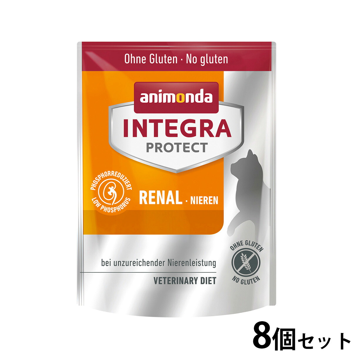 【店内ポイント最大39倍！本日限定！】アニモンダ インテグラプロテクト 腎臓ケア キャットフード 300g×8個 無添加 猫