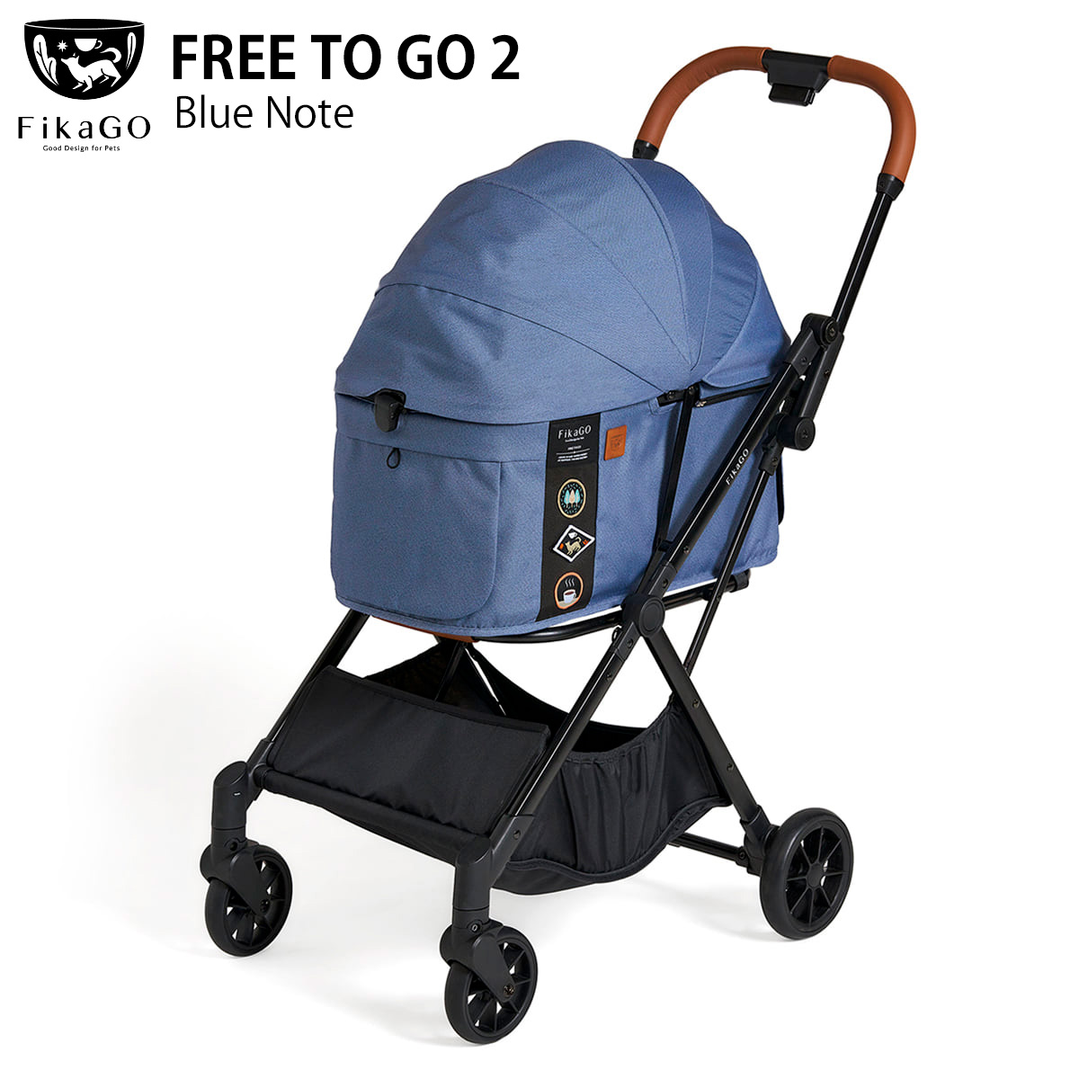 【店内ポイント最大52倍！本日限定！】コムペット ペットカート フィカゴー フリートゥゴー2 ブルーノート コンビ combi カート｜ドッグニール