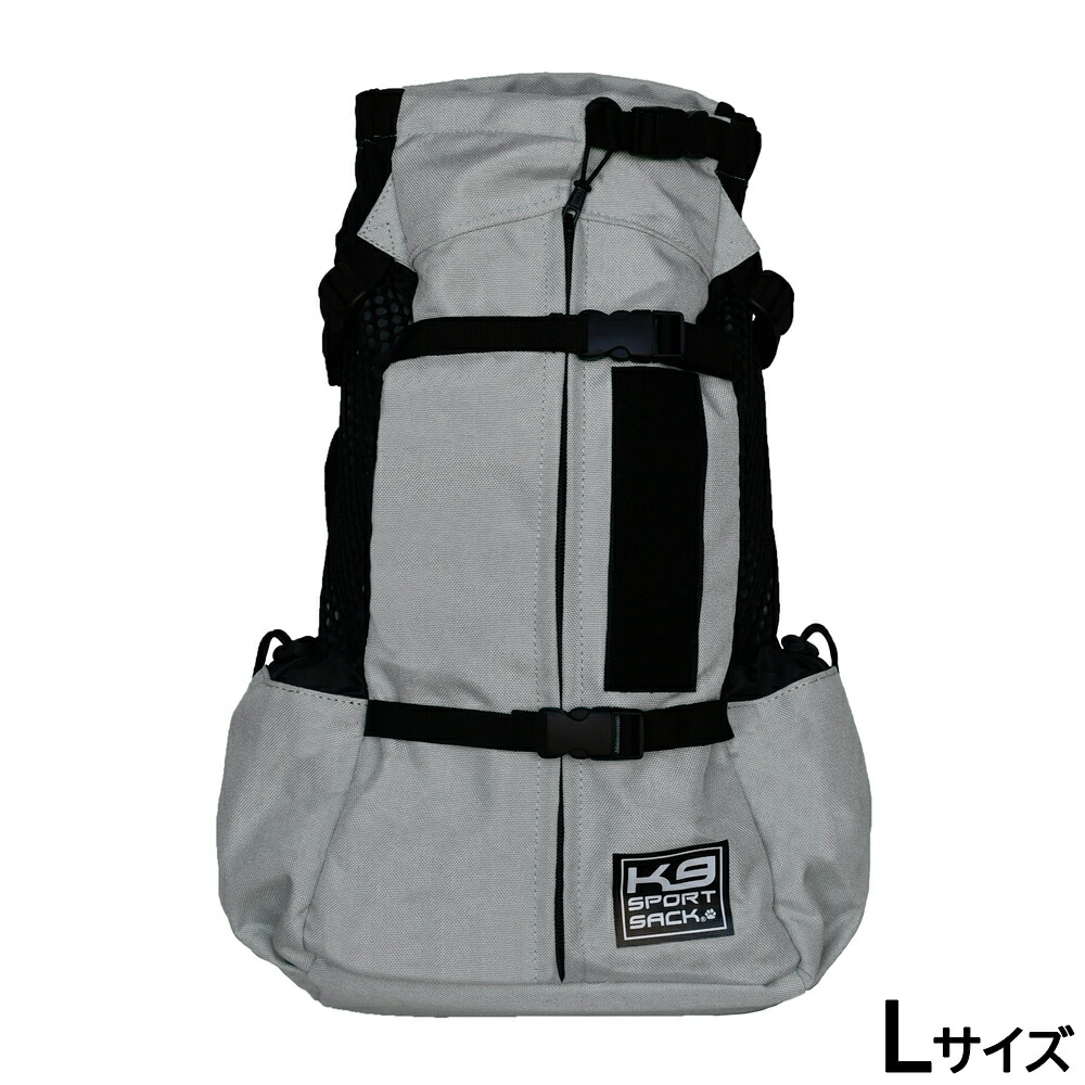 【店内ポイント最大52倍!本日限定!】GEWALK(ジウォーク) K9 スポーツサック エアー 2 L グレー【送料無料】 ペット用リュックサック キャリーバッグ 犬 猫|ドッグニール