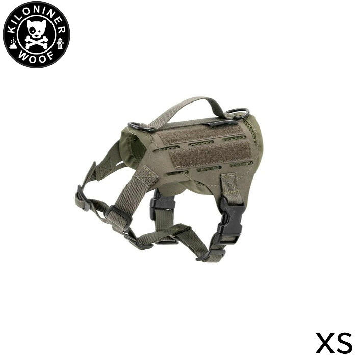 【店内ポイント最大40倍！4月20日！】KILONINER キロナイナー M4 Tactical MOLLE Vest Laser Cut M4タクティカルモールベストレーザーカット ハーネス XS Ranger Green【送料無料】 胴輪 ワッペンでカスタマイズ可