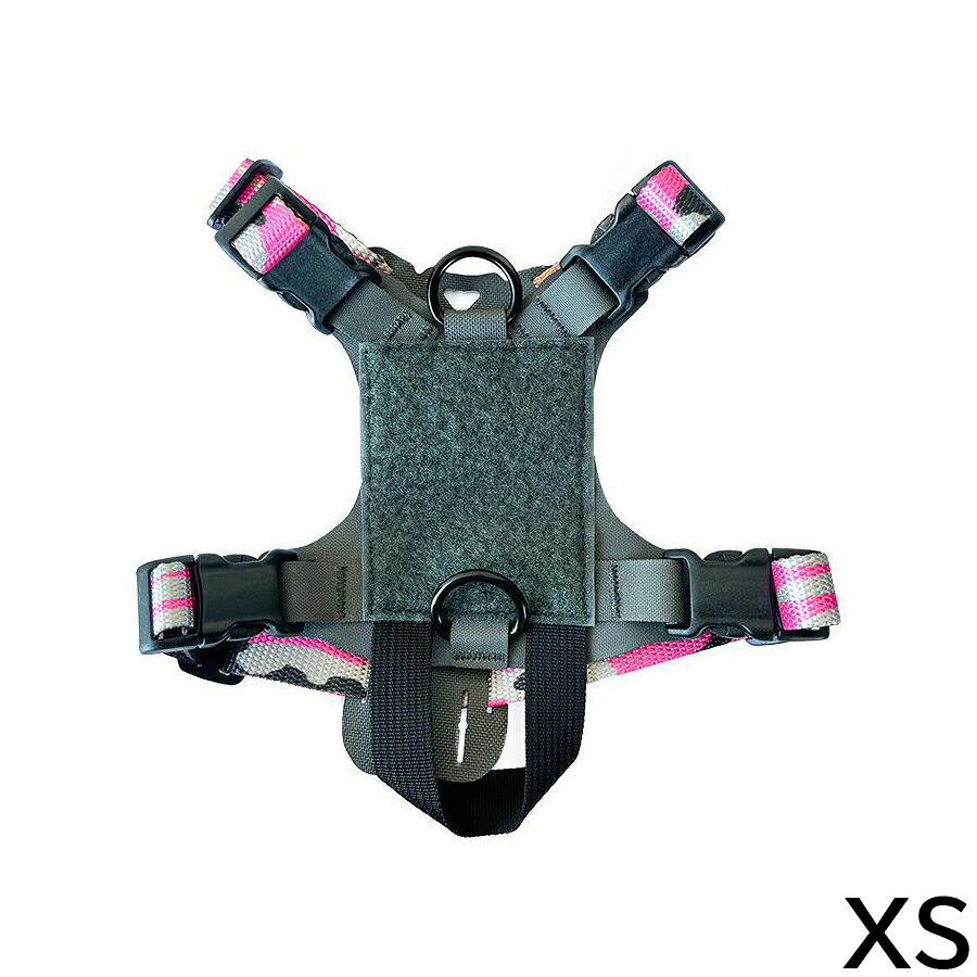 【店内ポイント最大40倍！4月20日！】KILONINER キロナイナー M1 Light Speed Harness M1 ライトスピード ハーネス XS Pink/Wolf Grey【送料無料】 胴輪 ワッペンでカスタマイズ可 小型犬 超小型犬 8,429円