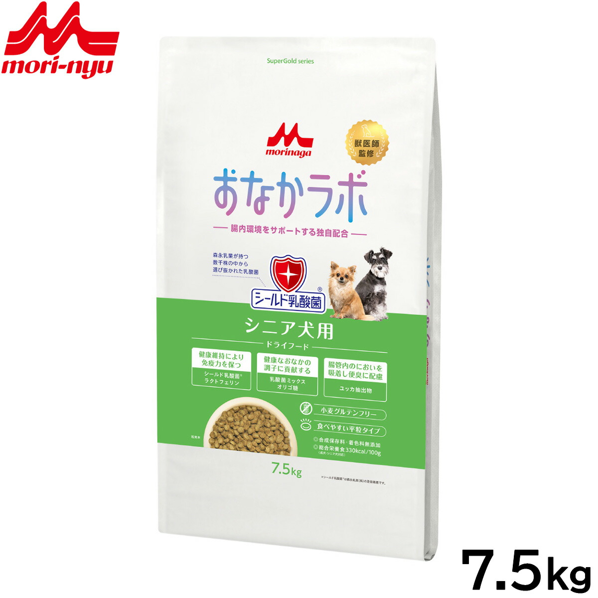 ドッグフード Kobemom 楽天市場】森乳サンワールド スーパーゴールド おなかラボ シニア犬用