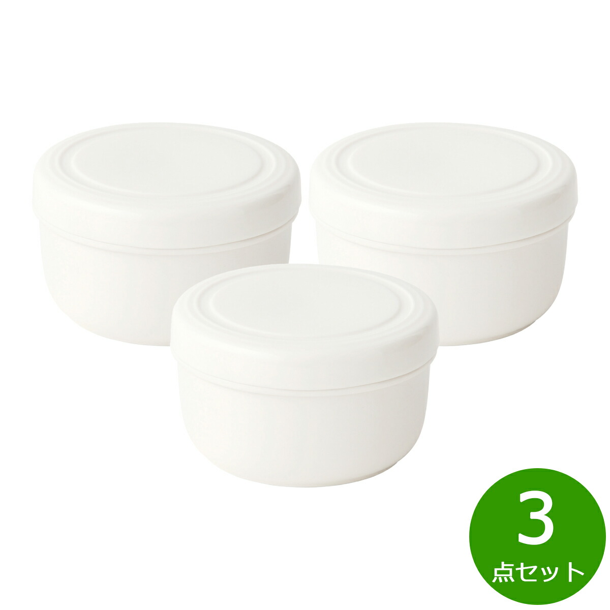 【店内ポイント最大43倍！7月30日！】森修焼 保存容器 小 3点セット【送料無料】日本製 電子レンジ対応 食洗機対応 遠赤外線効果 陶器 天然石 安心 安全 日本製陶器 鉛フリー カドミウムフリー｜ドッグニール