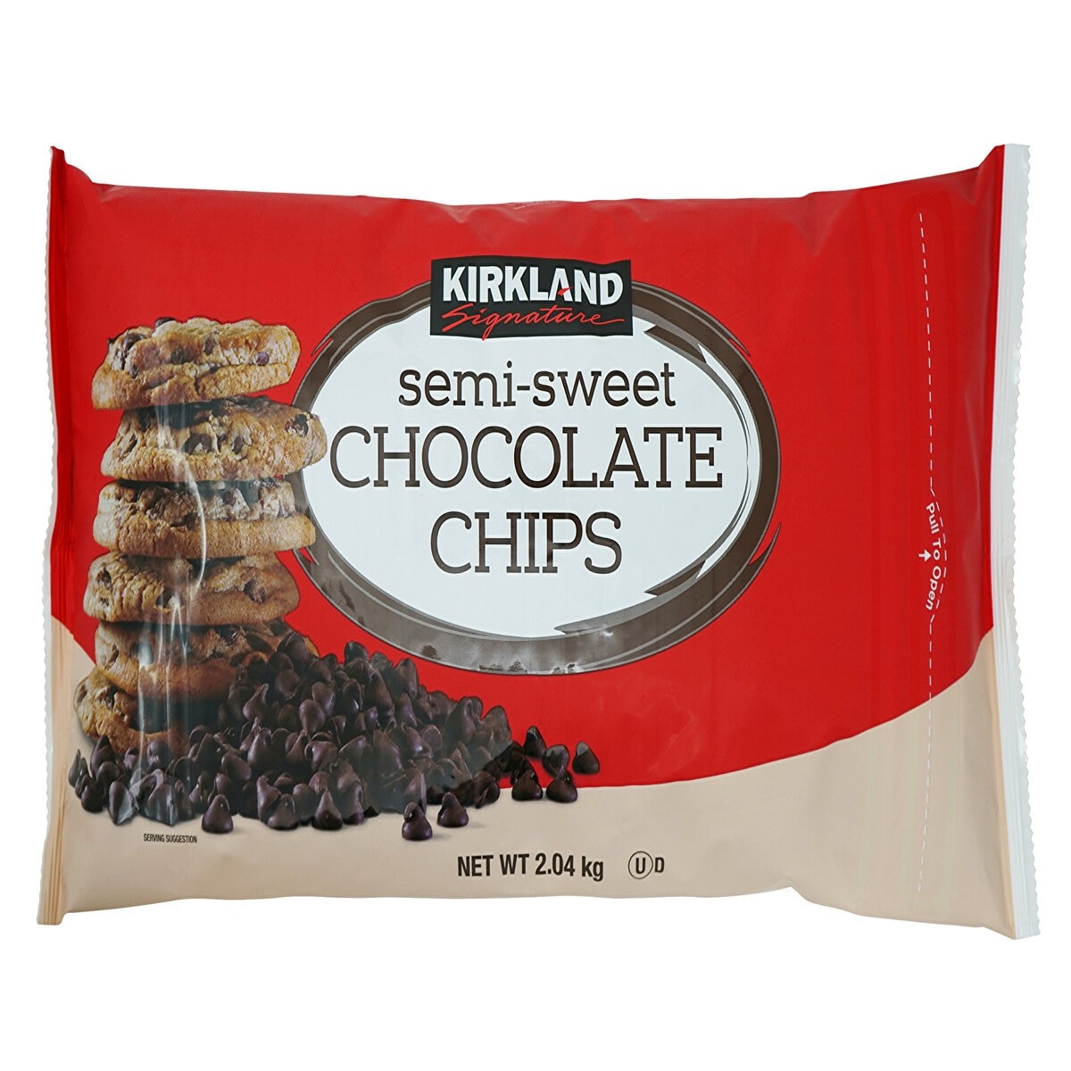 カークランドシグネチャー チョコレートチップ 2.04kg ct1666499