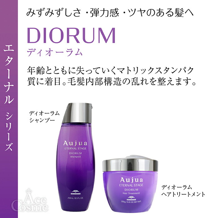 Aujua INNEMTRY シャンプー & トリートメントセット セット品】ミルボン オージュア インメトリィ シャンプー 500ml