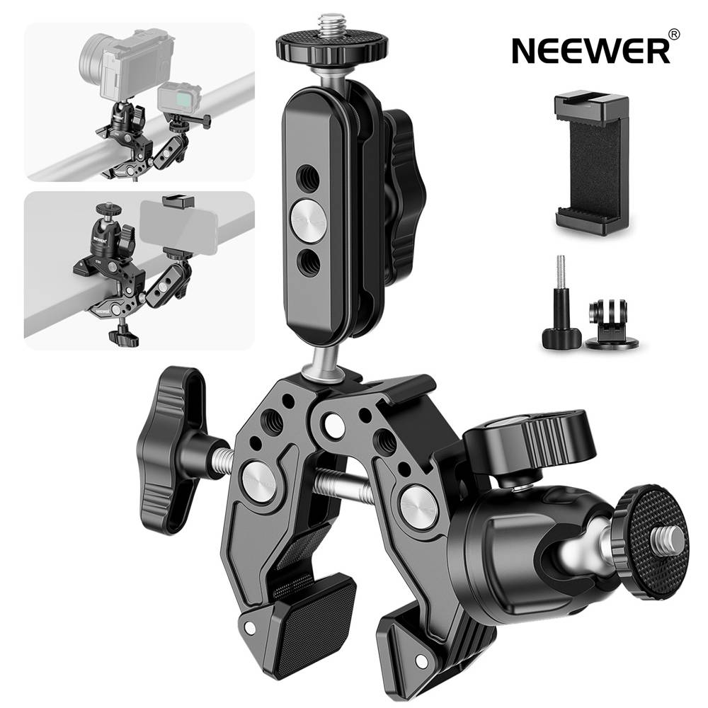 楽天市場】【送料無料】NEEWER スーパークランプ コールドシュー