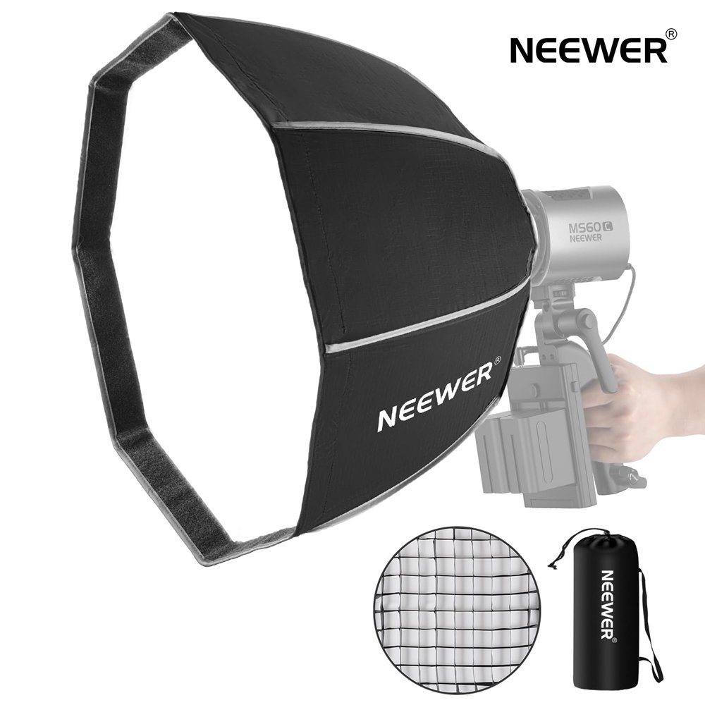 楽天市場】NEEWER 新版ソフトボックスディフューザー RGB1200 LED