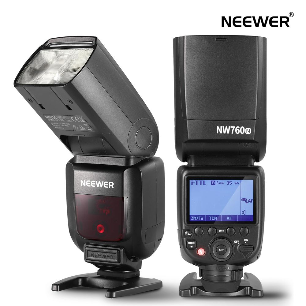 NEEWER NW760 TTLフラッシュスピードライト 閃光電球 閃光電球点火装置 Canon/Nikon/Sonyに相応う 76Ws GN60 2.4G 1/8000s HSS 素早さ点火装置 TCM 取り替えっこ 230 フルパワーフラッシュ 0.1-2.7 秒高速道路再利用