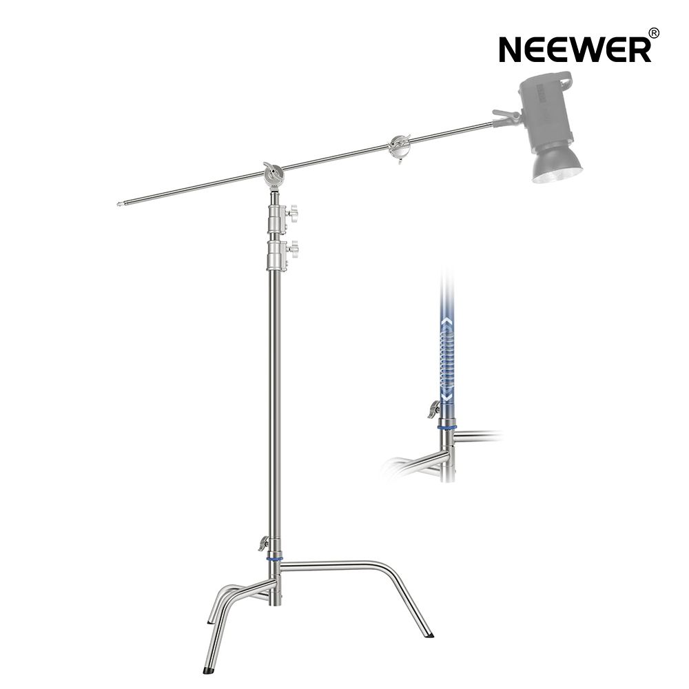 楽天市場】【P10倍+10%OFF券】NEEWER BASICS Cスタンド ライトスタンド